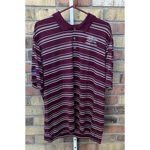 Adidas Polo Shirt Mens 2XL PureMotion Golf The Old Course as Broken Sounds Club